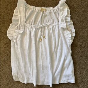 Michael Kors White tank Size Large